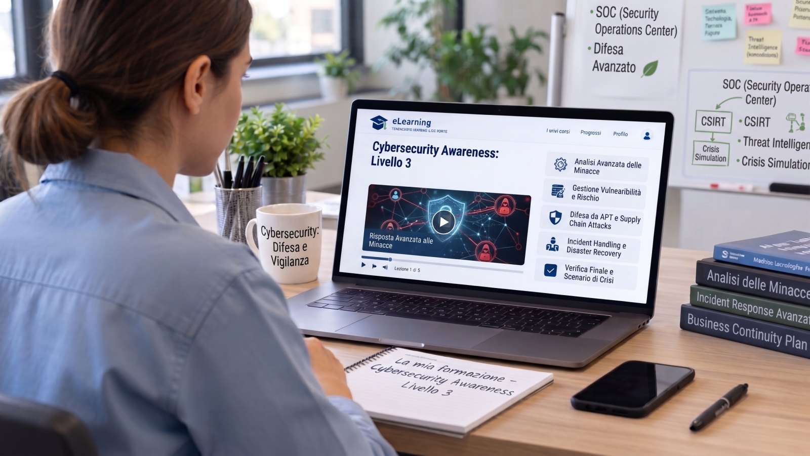 Cybersecurity Awareness Liv. 3 (3h)