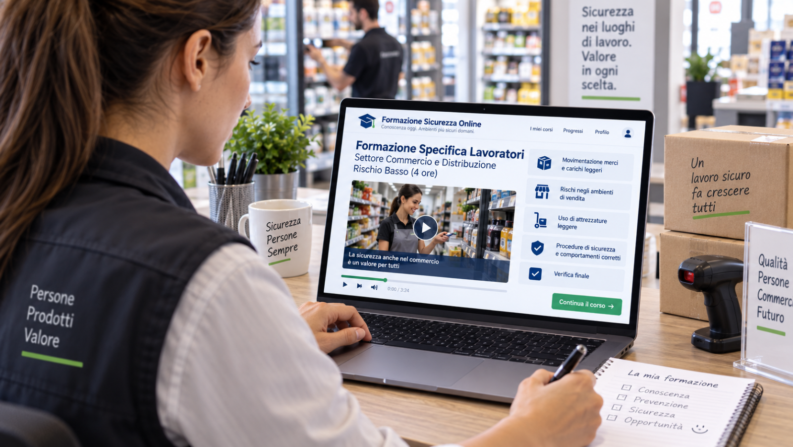 Formazione Specifica - Settore Commercio e Distribuzione (4h)